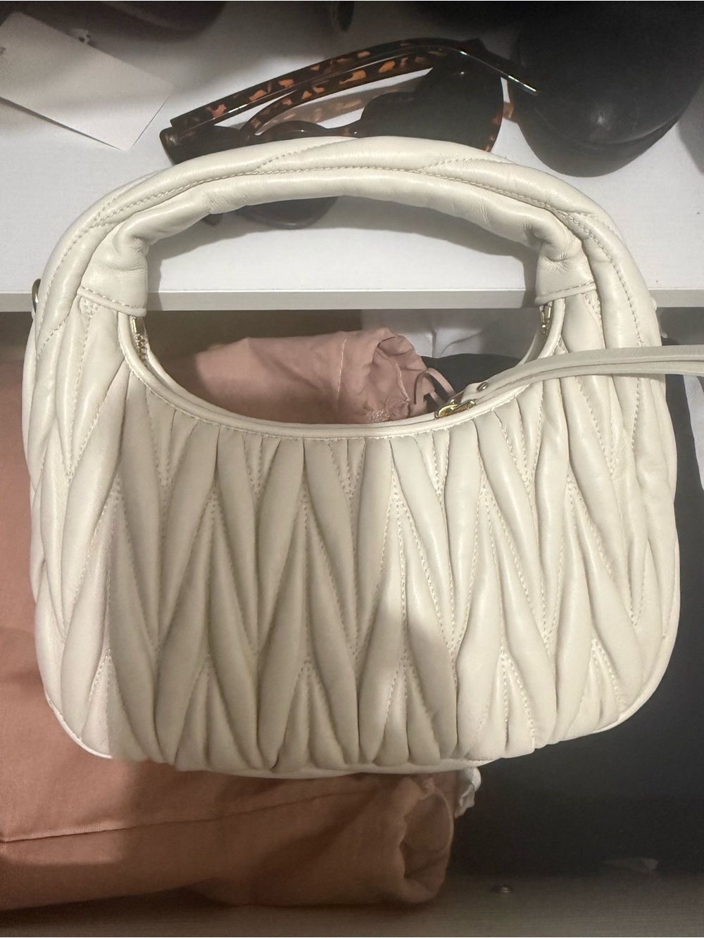 Miu Miu White Wander bag size small - Picture 9 of 11